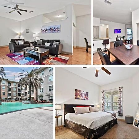Stylish Open Concept Apt With King Bed, Walking Distance From Nrg Texans Stadium, 1 Mile To Med Center, Free Parking Houston Eksteriør bilde